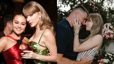 Selena Gomez shared a sweet message on Taylor Swift's engagement to Travis Kelce Selena Gomez shared a sweet message on Taylor Swift's engagement to Travis Kelce