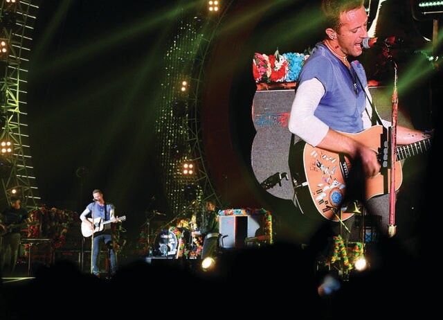 Coldplay’s performance at Ahmedabad’s Narendra Modi Stadium in January had lakhs of attendees. (PRATIK CHORGE/HT PHOTO) Coldplay’s performance at Ahmedabad’s Narendra Modi Stadium in January had lakhs of attendees. (PRATIK CHORGE/HT PHOTO)