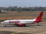 A SpiceJet flight from Delhi to Srinagar made a safe emergency landing at the Srinagar International Airport on Friday afternoon after experiencing a mid-air cabin pressure issue, officials confirmed. (REUTERS File)