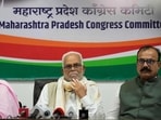 B Sudarshan Reddy addressed a press conference along with state Congress president Harshwardhan Sapkal and Congress MP Varsha Gaikwad (Bhushan Koyande/HT Photo) B Sudarshan Reddy addressed a press conference along with state Congress president Harshwardhan Sapkal and Congress MP Varsha Gaikwad (Bhushan Koyande/HT Photo)