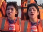 Pakistani reporter Mehrunnisa’s on-ground flood coverage near Ravi River.