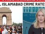 Karoline Leavitt compares Delhi, Islamabad crime rates to