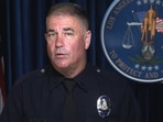 The police added that the 36-year-old had aggressively charged at officers with a machete (sharp bladed long knife) in his hand, as per the LAPD. The police added that the 36-year-old had aggressively charged at officers with a machete (sharp bladed long knife) in his hand, as per the LAPD.