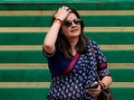 Shiv Sena (UBT) MP Priyanka Chaturvedi during the Monsoon session of Parliament, in New Delhi. Shiv Sena (UBT) MP Priyanka Chaturvedi during the Monsoon session of Parliament, in New Delhi.
