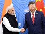 Prime Minister Narendra Modi with Chinese President Xi Jinping on October 23, 2024.