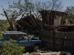 Lysak said the drone strike on the Synelnyky district also wounded a 50-year-old woman.