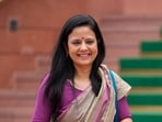 TMC MP Mahua Moitra during the Monsoon session of Parliament, in New Delhi, Friday, Aug. 1, 2025.