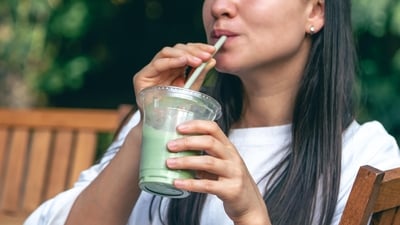 Matcha contains tannins, which can reduce iron absorption. Low iron levels can lead to hair thinning in some people. (Freepik) Matcha contains tannins, which can reduce iron absorption. Low iron levels can lead to hair thinning in some people. (Freepik)