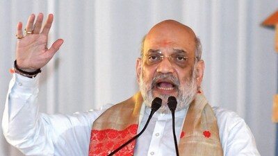"Assam will continue to be led by Modi and Sarma," Amit Shah said. (PTI Photo) "Assam will continue to be led by Modi and Sarma," Amit Shah said. (PTI Photo)