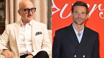 Anupam Kher and Bradley Cooper have so far worked in only one film, Silver Linings Playbook. Anupam Kher and Bradley Cooper have so far worked in only one film, Silver Linings Playbook.