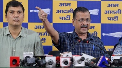 Arvind Kejriwal said Saurabh Bharadwaj told ED officers he was mentally prepared to spend two years in jail. (HT PHOTO) Arvind Kejriwal said Saurabh Bharadwaj told ED officers he was mentally prepared to spend two years in jail. (HT PHOTO)