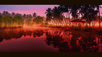 Golden sunrise in a Goa village (Shutterstock) Golden sunrise in a Goa village (Shutterstock)