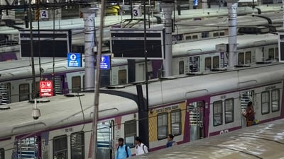 The man recording it alerted the female passenger on the local train, asking her if she could move to another seat. (AP/Representational) The man recording it alerted the female passenger on the local train, asking her if she could move to another seat. (AP/Representational)