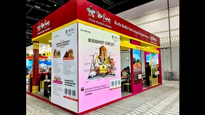 India’s ambassador to Thailand, Nagesh Singh, inaugurated the UP pavilion, which soon became a popular attraction at the event (Sourced) India’s ambassador to Thailand, Nagesh Singh, inaugurated the UP pavilion, which soon became a popular attraction at the event (Sourced)