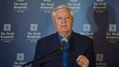 US Senator Lindsey Graham warns India, China, and Brazil over Russian oil purchases. (AP File) US Senator Lindsey Graham warns India, China, and Brazil over Russian oil purchases. (AP File)