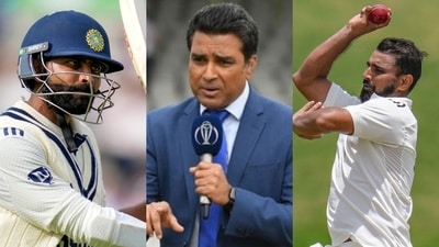 Sanjay Manjrekar opens up on past controversies with Ravindra Jadeja and Mohammed Shami. (PTI and Getty Images) Sanjay Manjrekar opens up on past controversies with Ravindra Jadeja and Mohammed Shami. (PTI and Getty Images)