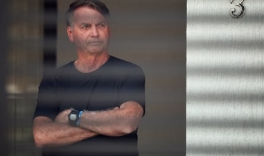 The visa bans are part of an astonishing attempt by Donald Trump to shield his friend and ideological ally, Mr Jair Bolsonaro, from prosecution. The visa bans are part of an astonishing attempt by Donald Trump to shield his friend and ideological ally, Mr Jair Bolsonaro, from prosecution.