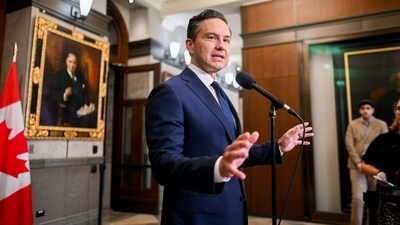 Conservative Party leader Pierre Poilievre criticised the Canadian PM over youth unemployment. (AP) Conservative Party leader Pierre Poilievre criticised the Canadian PM over youth unemployment. (AP)