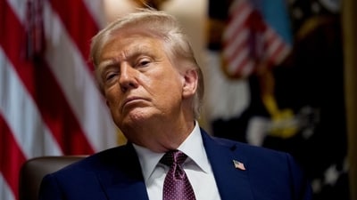 US President Donald Trump during a cabinet meeting at the White House in Washington, DC, on Tuesday, (Bloomberg) US President Donald Trump during a cabinet meeting at the White House in Washington, DC, on Tuesday, (Bloomberg)