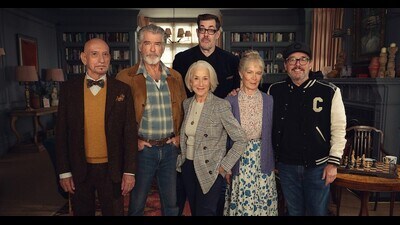The cast of The Thursday Murder Club (Courtesy Netflix)