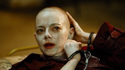 Emma Stone goes bald in her latest film Bugonia, which premiered at Venice Film Festival. Emma Stone goes bald in her latest film Bugonia, which premiered at Venice Film Festival.