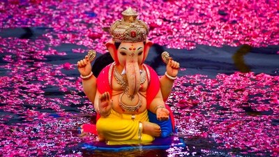 Ganesh Chaturthi was celebrated with great pomp and grandeur on 26th and 27th of August, across all of India and beyond. (PTI) Ganesh Chaturthi was celebrated with great pomp and grandeur on 26th and 27th of August, across all of India and beyond. (PTI)