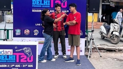 Future stars in the making — Delhi’s young fans gave the loudest cheers. (Hindustan Times) Future stars in the making — Delhi’s young fans gave the loudest cheers. (Hindustan Times)