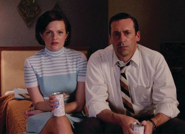 In Mad Men, Don and Peggy don’t just hold each other up, they look out for each other. In Mad Men, Don and Peggy don’t just hold each other up, they look out for each other.