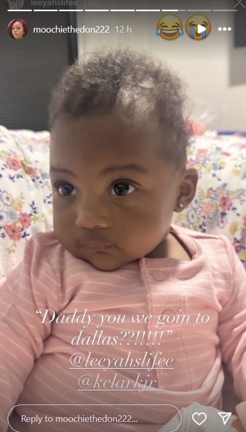 Kenny Clark's wife expressed her thoughts on the NFL player's new journey with the Dallas Cowboys. (Instagram/@moochiethedon222) Kenny Clark's wife expressed her thoughts on the NFL player's new journey with the Dallas Cowboys. (Instagram/@moochiethedon222)