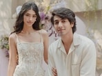 Ahaan Panday with his sister Alanna Panday.