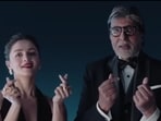Alia Bhatt, Amitabh Bachchan, Farah Khan and Sreeleela come together for an advertisement.