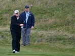 Trump's golf outing in Virginia confirms he is alive, putting an end to social media death speculation. Trump's golf outing in Virginia confirms he is alive, putting an end to social media death speculation.