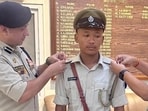 Border Security Force (BSF) constable Deepak Chingakham’s brother Chingakham Naoba Singh appointed as assistant sub-inspector (civil police) in the home department. Border Security Force (BSF) constable Deepak Chingakham’s brother Chingakham Naoba Singh appointed as assistant sub-inspector (civil police) in the home department.