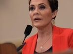 Senior Advisor for the US Agency for Global Media Kari Lake speaks during a House Committee on Foreign Affairs hearing on June 25, 2025 in Washington, DC.