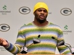 Green Bay Packers Micah Parsons speaks at his introductory news conference Friday Green Bay Packers Micah Parsons speaks at his introductory news conference Friday