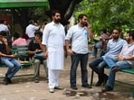 The university is slowly seeing students switch from kurta pyjamas to a more casual look. (Keshav Singh/HT) The university is slowly seeing students switch from kurta pyjamas to a more casual look. (Keshav Singh/HT)
