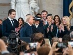 Barron Trump and his father Donald seem to have a strong bond, as his mother Melania calls him “mini Donald.” 