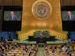 Palestinian Authority president Mahmud Abbas, a veteran 89-year-old leader who once had cordial relations with Washington, had planned to attend the UN meeting. Palestinian Authority president Mahmud Abbas, a veteran 89-year-old leader who once had cordial relations with Washington, had planned to attend the UN meeting.