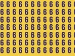 Solve this challenge by finding number 9 in grid of 6's.