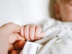 The couple was in their RV early Wednesday when Kayla woke up with severe abdominal pain. Within minutes, she went into labor and delivered Aurora inside their camper in the Nevada desert. The couple was in their RV early Wednesday when Kayla woke up with severe abdominal pain. Within minutes, she went into labor and delivered Aurora inside their camper in the Nevada desert.