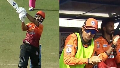 Salman Nizar went berserk during a KCL match. Salman Nizar went berserk during a KCL match.