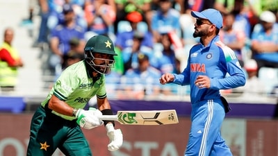Babar Azam and Virat Kohli in action (ANI) Babar Azam and Virat Kohli in action (ANI)