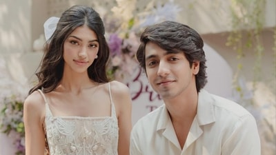 Ahaan Panday with his sister Alanna Panday. Ahaan Panday with his sister Alanna Panday.