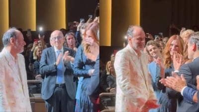 Julia Roberts, along with the After the Hunt cast, attended the Venice Film Festival. Julia Roberts, along with the After the Hunt cast, attended the Venice Film Festival.