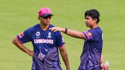 Rahul Dravid will no longer continue as the head coach of Rajasthan Royals (PTI) Rahul Dravid will no longer continue as the head coach of Rajasthan Royals (PTI)