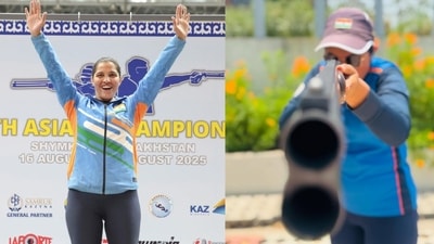 Neeru Dhanda dominated the women’s trap event, bagging gold in both individual and team events. Neeru Dhanda dominated the women’s trap event, bagging gold in both individual and team events.