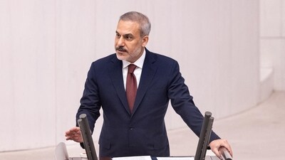 Turkey's foreign minister Hakan Fidan said on August 29 that Ankara had closed its ports and airspace to Israeli ships and planes. A diplomatic source later clarified that the ban applied to "official" flights. (AFP) Turkey's foreign minister Hakan Fidan said on August 29 that Ankara had closed its ports and airspace to Israeli ships and planes. A diplomatic source later clarified that the ban applied to "official" flights. (AFP)