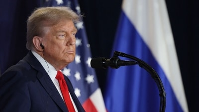 Donald Trump remained the top trend on social media and Google search on Saturday. (Photo by Gavriil GRIGOROV / POOL / AFP) (AFP) Donald Trump remained the top trend on social media and Google search on Saturday. (Photo by Gavriil GRIGOROV / POOL / AFP) (AFP)