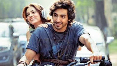Ahaan Panday and Aneet Padda in Saiyaara Ahaan Panday and Aneet Padda in Saiyaara