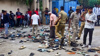 11 people died in a stampede on June 4 after a large number of fans gathered for the felicitation of IPL 2025 winners Royal Challengers Bengaluru . (File Photo/PTI)